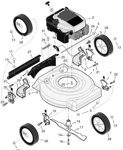 Part Location Diagram of 776150 Murray DISCONTINUED